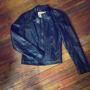 Maurice’s Leather Studded Jacket
